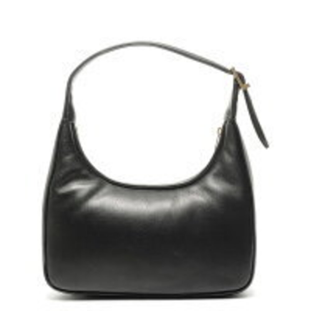 Yves Saint Laurent Calypso Leather Hobo Shoulder Bag Black - Picture 2 of 12